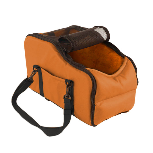 Portable pet bed for outings car travel safety seat center console car cushion car dog bed small dog ride artifact eprolo