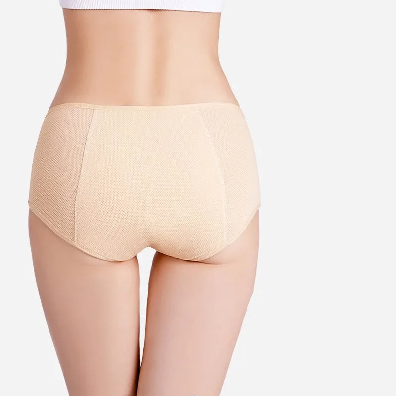 1PC Feminine Hygiene Breathable Mesh Menstrual Period Panties Leak Proof Women Underwear Physiological Pants Female Briefs eprolo
