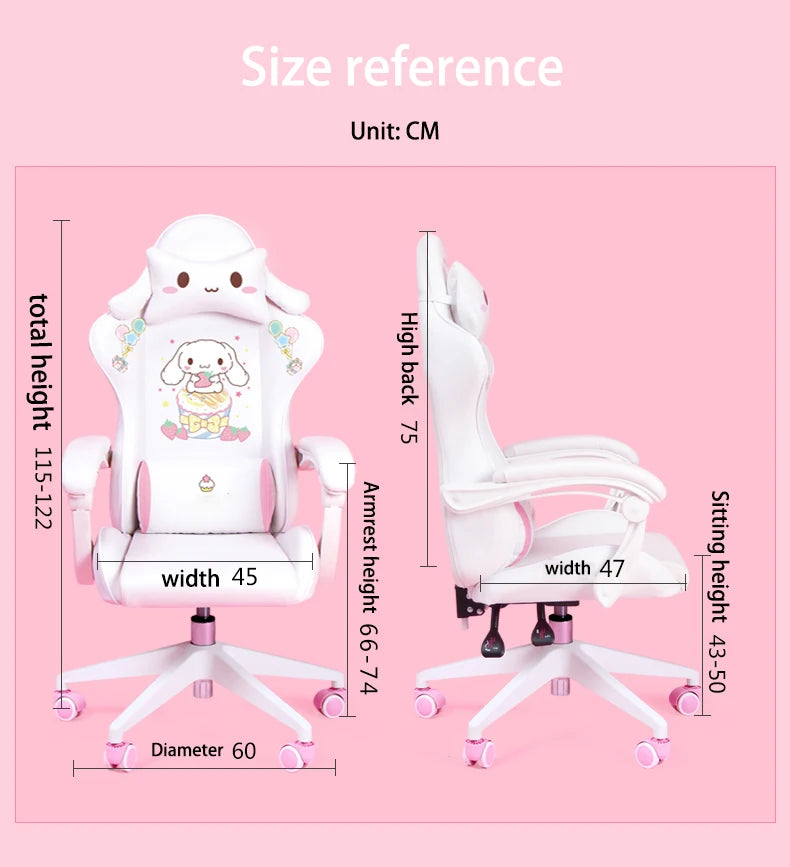 Adjustable live gamer chair
