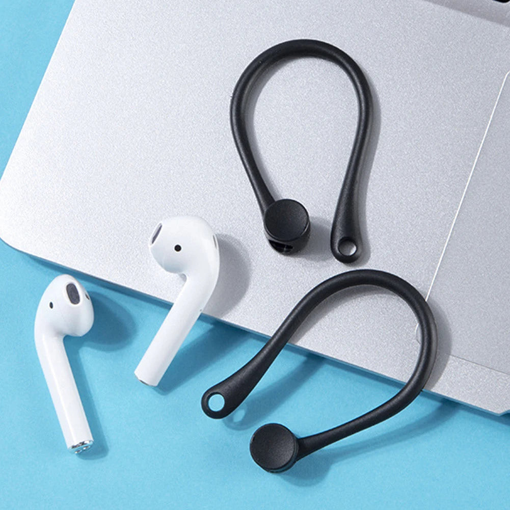 2Pcs Mini Anti-fall Bluetooth Headset Earhooks Earphone Holder for Air-pods 1 2 eprolo