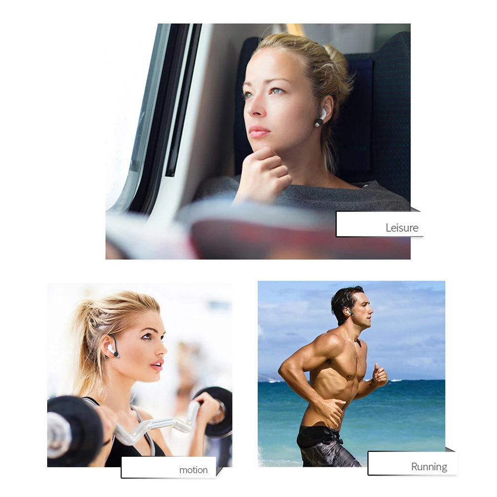 2Pcs Mini Anti-fall Bluetooth Headset Earhooks Earphone Holder for Air-pods 1 2 eprolo