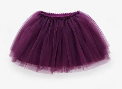 Baby Girls TuTu Skirts Fluffy Kids Ball Gown Pettiskirts 12 Colors Tutu Skirt Toddler Girl Princess Dance Party Skirt 12M-10Y
