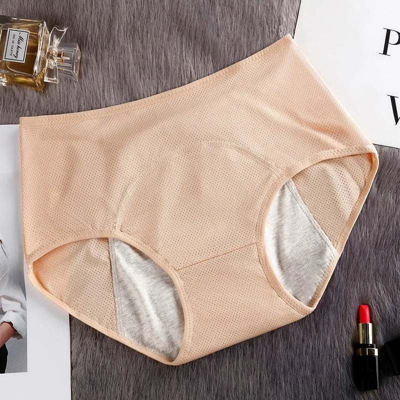 1PC Feminine Hygiene Breathable Mesh Menstrual Period Panties Leak Proof Women Underwear Physiological Pants Female Briefs eprolo