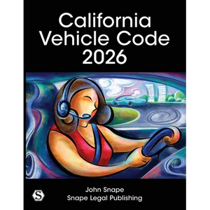 California Vehicle Code 2026 - Paperback