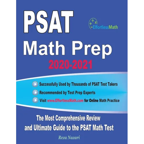 PSAT Math Prep 2020-2021: The Most Comprehensive Review and Ultimate Guide to the PSAT/NMSQT Math Test