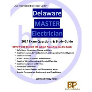 Delaware 2014 Master Electrician Study Guide - Paperback