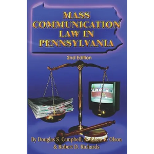Mass Communication Law In Pennsylvania - Paperback
