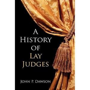 A History of Lay Judges - Hardcover