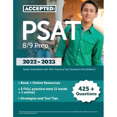 PSAT 8/9 Prep 2022-2023: Study Guide Book with 425+ Practice Test Questions [2nd Edition]
