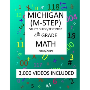 4th Grade MICHIGAN M-STEP, 2019 MATH, Test Prep: : 4th Grade MICHIGAN STUDENT TEST of EDUCATION PROGRESS 2019 MATH Test Prep/Study Guide - Paperback