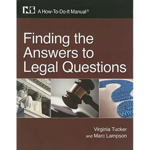 Finding the Answers to Legal Questions - Paperback
