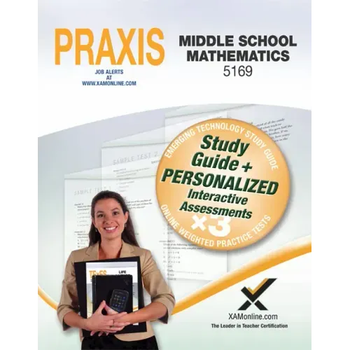 Praxis Middle School Mathematics 5169 Book and Online