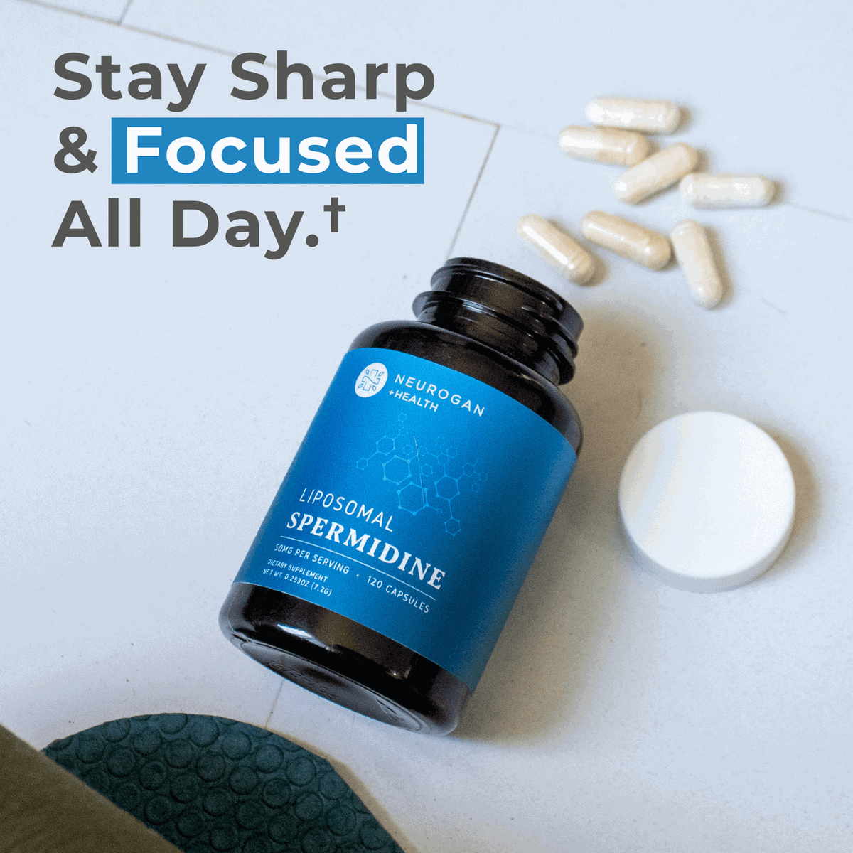 Liposomal Spermidine Capsules Neurogan Health