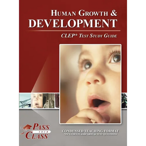 Human Growth and Development CLEP Test Study Guide - Hardcover