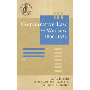 Comparative Law in Warsaw, 1800-1835 - Hardcover