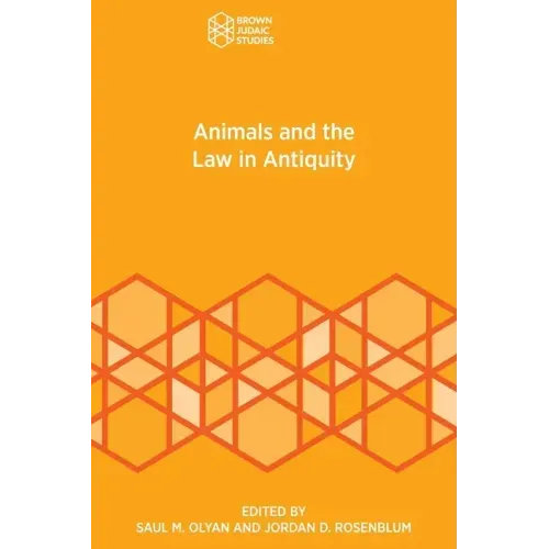 Animals and the Law in Antiquity - Paperback