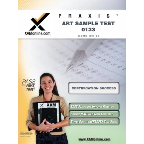 Praxis Art Sample Test 10133 Teacher Certification Test Prep Study Guide