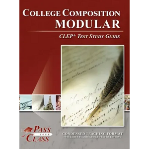 College Composition Modular CLEP Test Study Guide - Hardcover