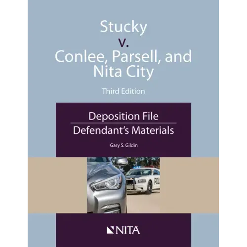 Stucky V. Conlee, Parsell, and Nita City: Deposition File, Defendant's Materials