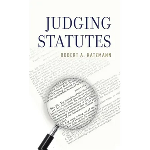Judging Statutes - Hardcover