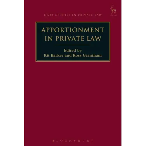 Apportionment in Private Law