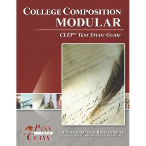 College Composition Modular CLEP Test Study Guide - Paperback
