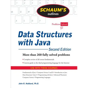Schaum's Outline of Data Structures with Java - Paperback