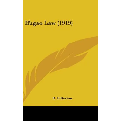 Ifugao Law (1919)