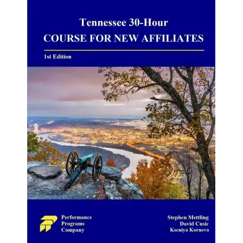 Tennessee 30-Hour Course for New Affiliates