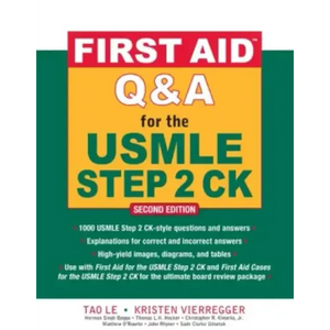 First Aid Q&A for the USMLE Step 2 Ck, Second Edition - Paperback