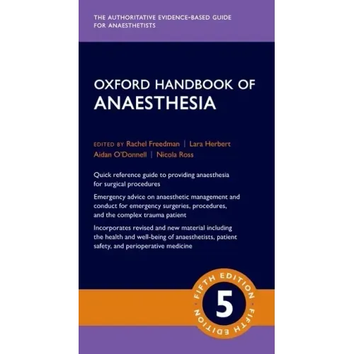 Oxford Handbook of Anaesthesia