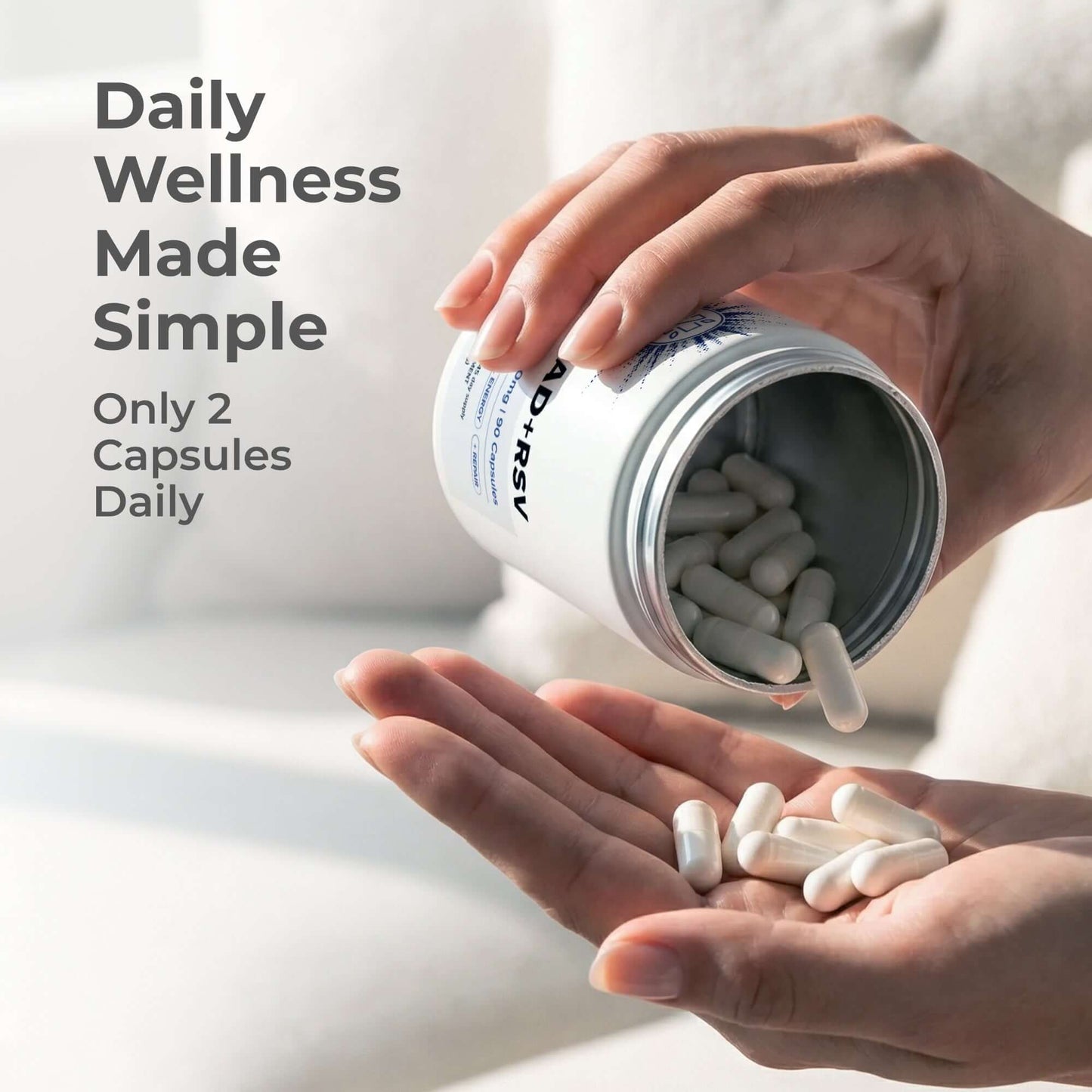 NAD + Resveratrol Capsules Neurogan Health