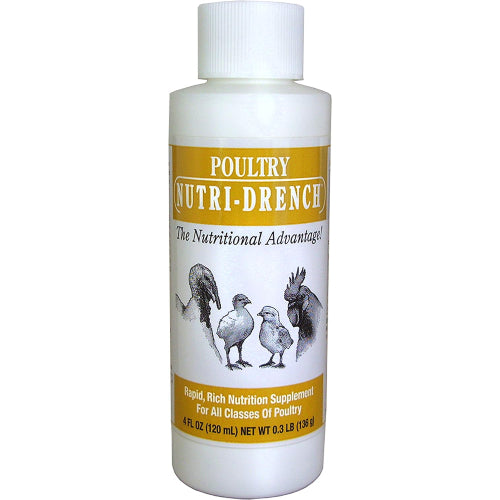 Poultry Nutri-Drench + Manna Pro Protector Spray Backyard Chicken Care Bundle Paw and Tail Supply