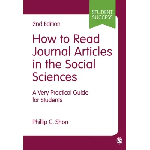 How to Read Journal Articles in the Social Sciences