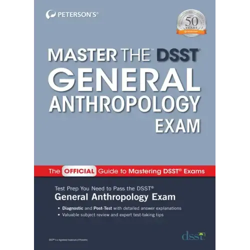 Master the Dsst General Anthropology Exam