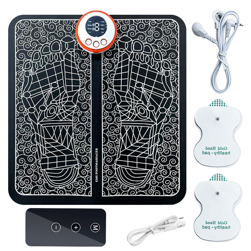 Foot massage machine foot massager EMS pulse foot massager physiotherapy usb charging intelligent foot massage pad