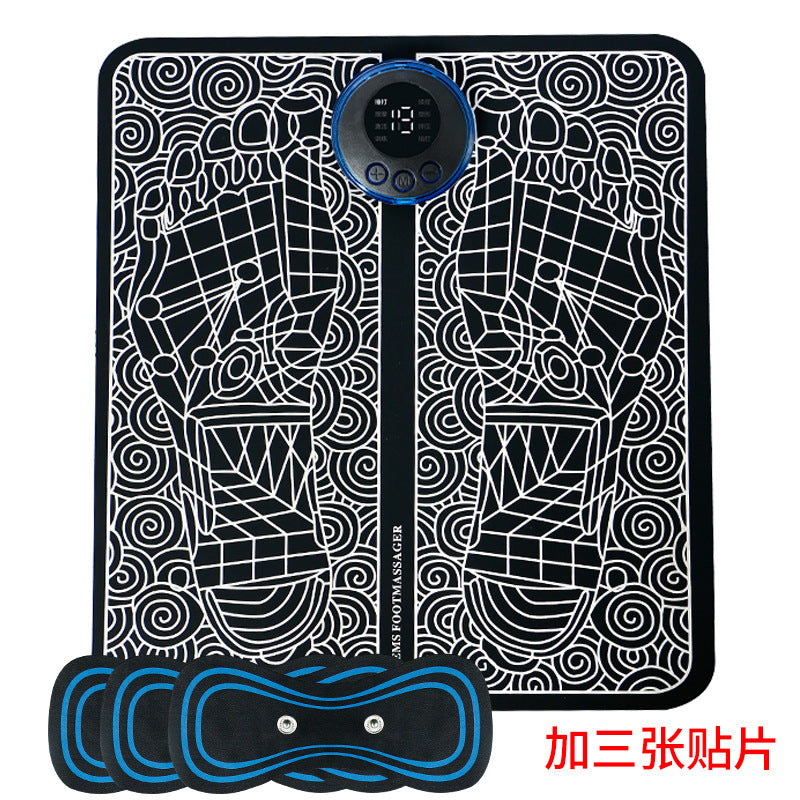 Foot massage machine foot massager EMS pulse foot massager physiotherapy usb charging intelligent foot massage pad