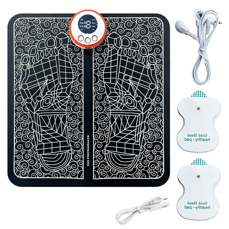 Foot massage machine foot massager EMS pulse foot massager physiotherapy usb charging intelligent foot massage pad