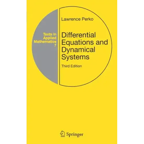 Differential Equations and Dynamical Systems