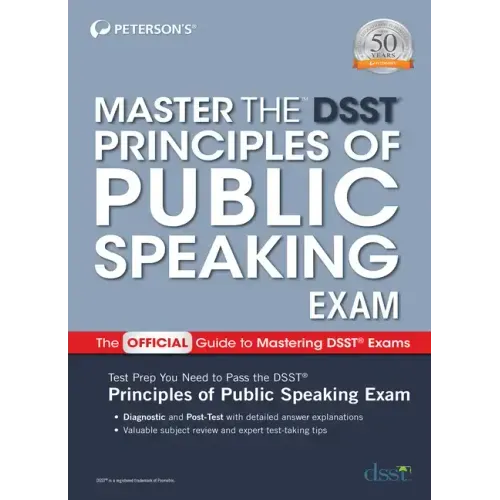 Master the Dsst Principles of Public Speaking Exam