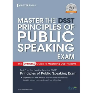 Master the Dsst Principles of Public Speaking Exam - Paperback