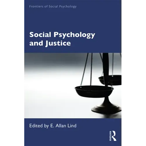 Social Psychology and Justice - Paperback