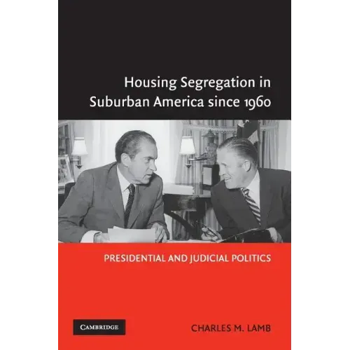 Housing Segregation in Suburban America since 1960