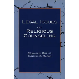 Legal Issues and Religious Counseling - Paperback