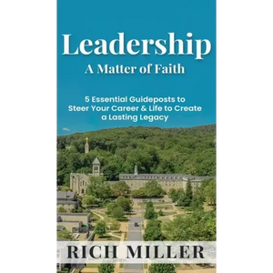 Leadership A Matter Of Faith - Hardcover