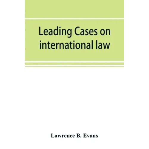 Leading cases on international law