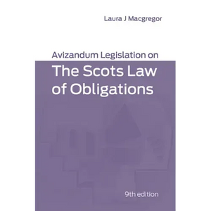Avizandum Legislation on the Scots Law of Obligations - Paperback