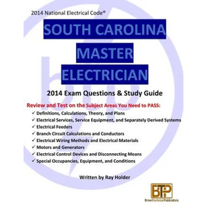 South Carolina 2014 Master Electrician Study Guide - Paperback