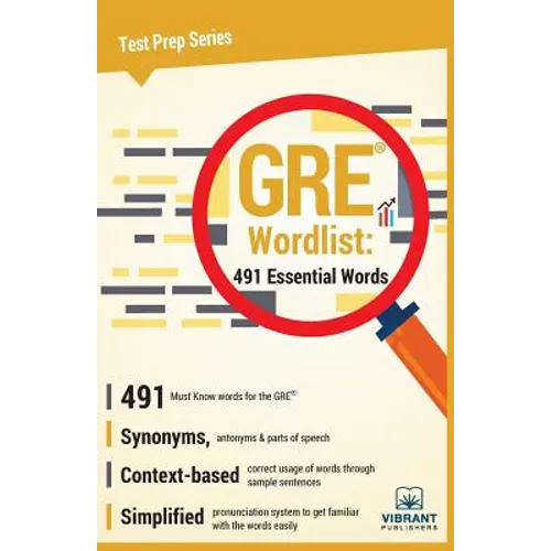 GRE Wordlist: 491 Essential Words