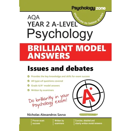 AQA Psychology BRILLIANT MODEL ANSWERS: Issues and Debates